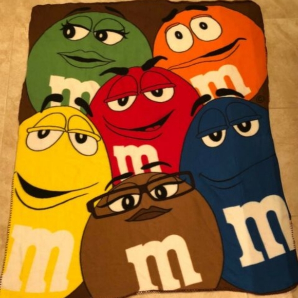 M&M Fleece Blanket